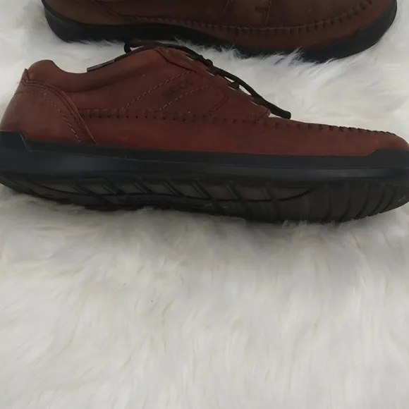 Ecco Shock Point Men's shoes Sz 43 US 9-9.5. Brown Leather