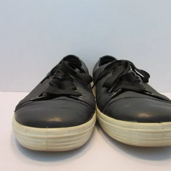 Ecco Shoes Men's Leather Black Size 10