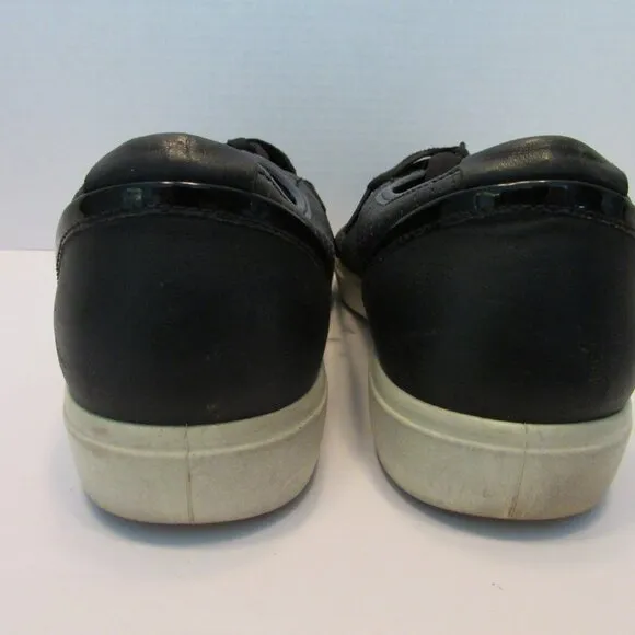 Ecco Shoes Men's Leather Black Size 10