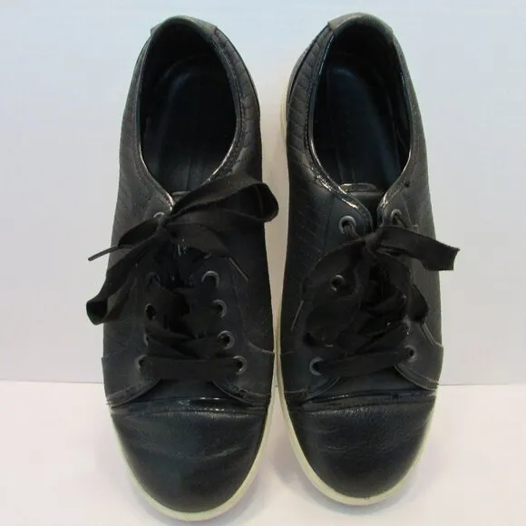 Ecco Shoes Men's Leather Black Size 10