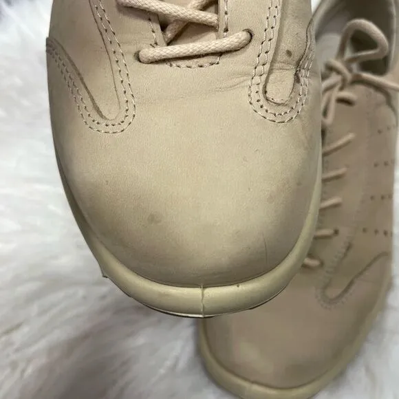 Ecco Tan Shock Heel Shoes - Size 38 EU or 7-7.5 US - Excellent Condition