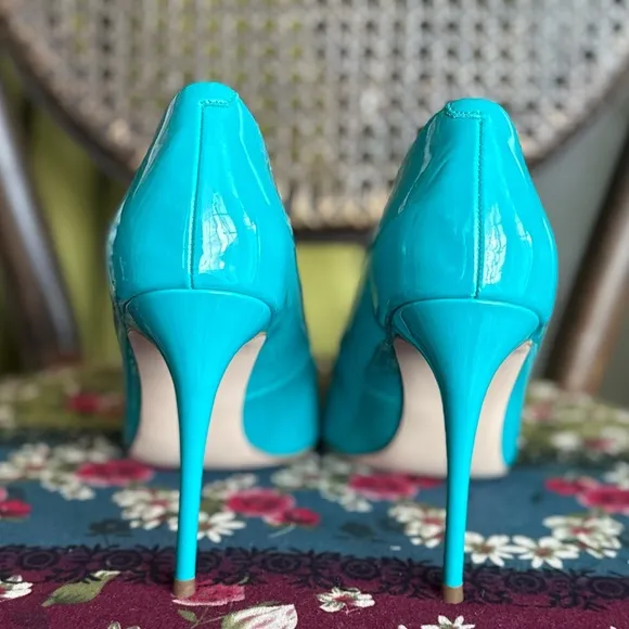 Elegant Blue High Heels stilettos pumps