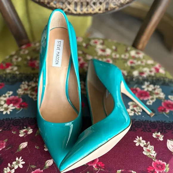 Elegant Blue High Heels stilettos pumps