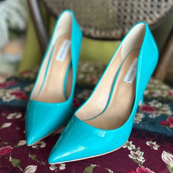 Elegant Blue High Heels stilettos pumps