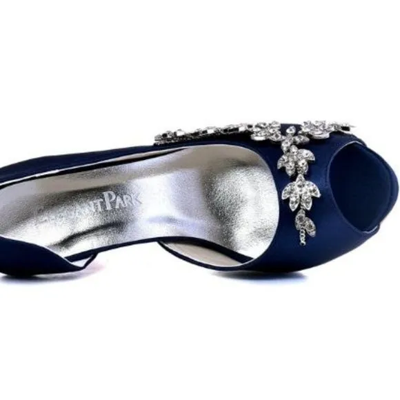 ElegantPark Wedding High Heel Shoes for Bride