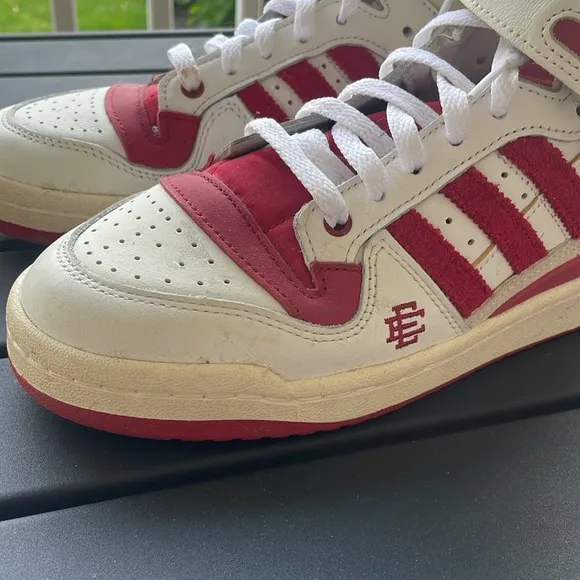 ERIC EMANUEL, INDIANA, Adidas and High-Top Sneakers, Men’s 8, Women’s 9.5