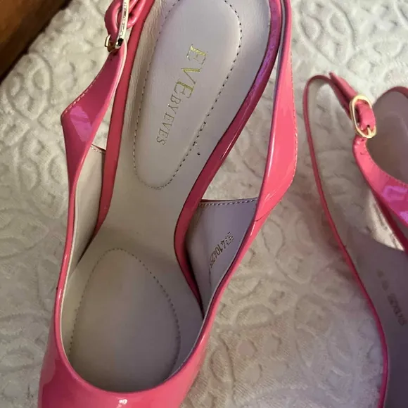 Everlane Women's Pink Slingback Heels