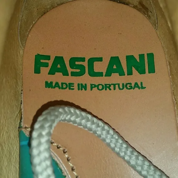 FASCANI Alligator Print Shoes - NEW