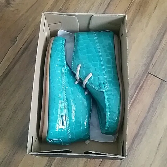 FASCANI Alligator Print Shoes - NEW