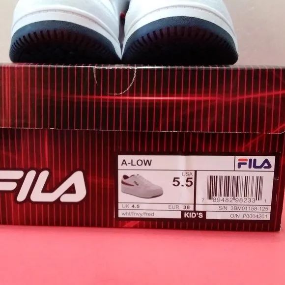 FILA  A-LOW  KID´S SHOES SIZE 5.5