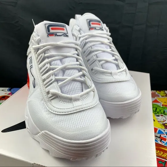 Fila Disruptor 2 Sleek Red Womens Various Sizes