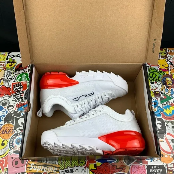 Fila Disruptor 2 Sleek Red Womens Various Sizes