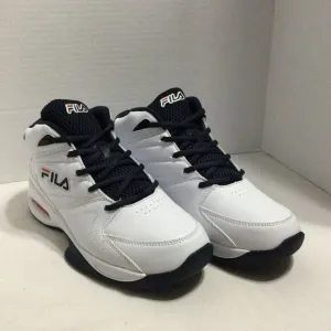 Fila Slam 19 Viz Mens White Lace Up High Top Basketball Shoes Size 10.5