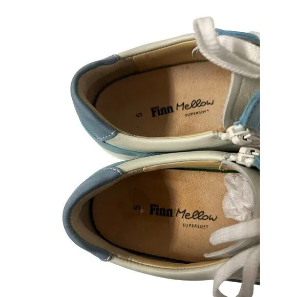 FINN COMFORT Prato Horizon Hielo Blue shoes women’s USA size 7 MSRP $425