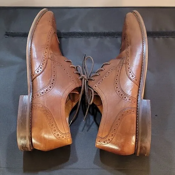 FLORSHEIM MEN'S RUCCI WING TIP OXFORD SHOES