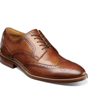 FLORSHEIM MEN'S RUCCI WING TIP OXFORD SHOES