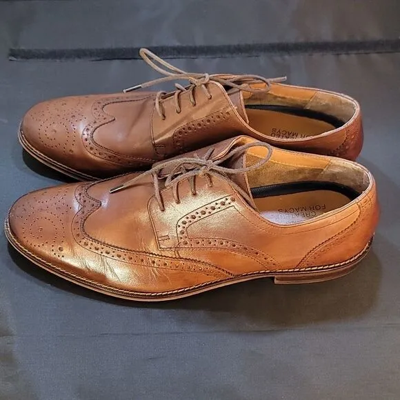 FLORSHEIM MEN'S RUCCI WING TIP OXFORD SHOES