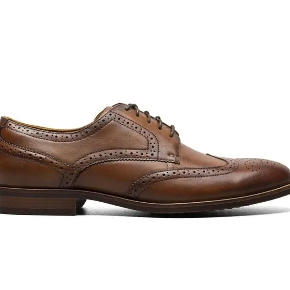 FLORSHEIM MEN'S RUCCI WING TIP OXFORD SHOES