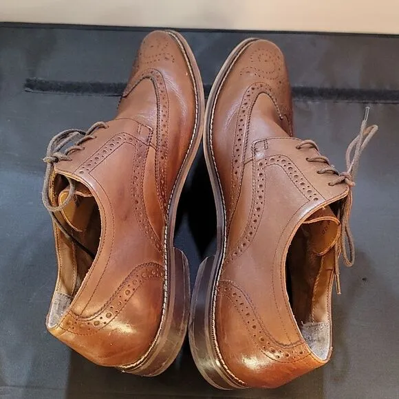 FLORSHEIM MEN'S RUCCI WING TIP OXFORD SHOES