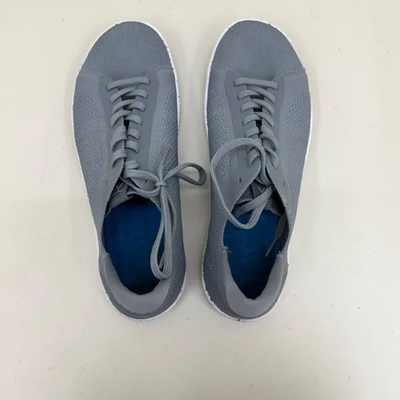 Flux Adapt Trainer Gray Knit Low Top Lace Athletic Sneakers Shoes Mens size 10