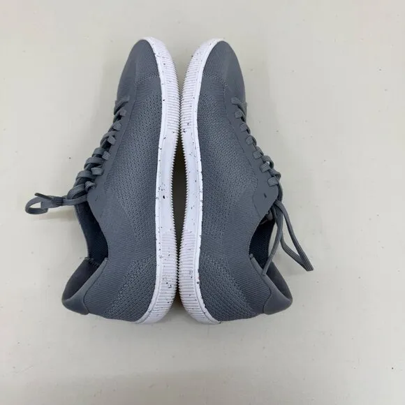 Flux Adapt Trainer Gray Knit Low Top Lace Athletic Sneakers Shoes Mens size 10