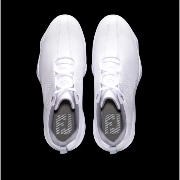 FootJoy eComfort Golf Shoes WHITE  W/Pulsar Cleats Size 9.5 Wide #1 Golf Shoes
