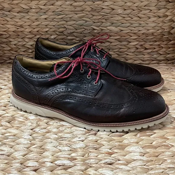 Footjoy FJ‎ Brown Wingtip Golf Shoes