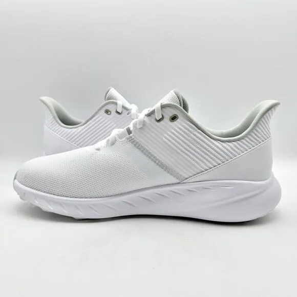 FootJoy Mens FJ Flex Golf Shoes US 10 Wide EU 43 White Athletic NIB