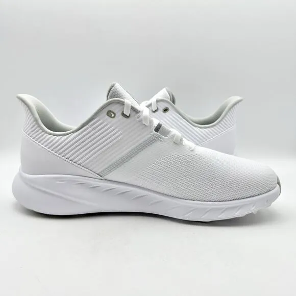 FootJoy Mens FJ Flex Golf Shoes US 10 Wide EU 43 White Athletic NIB