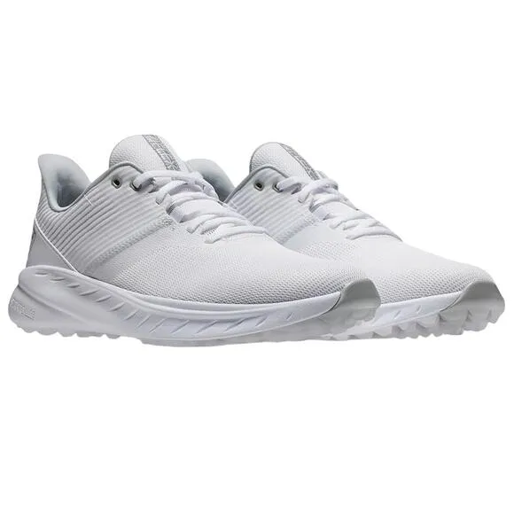 FootJoy Mens FJ Flex Golf Shoes US 10 Wide EU 43 White Athletic NIB