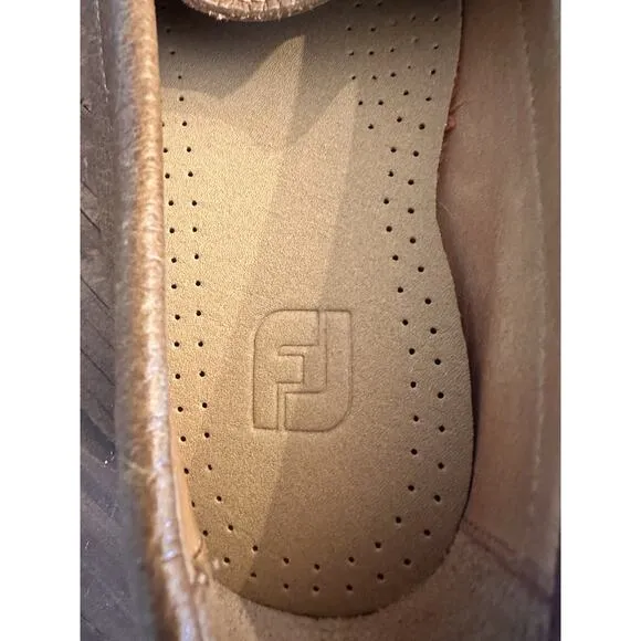 FootJoy Men’s Shoes Size 7.5 Golf Club Casuals Driving Loafers 79060 Brown