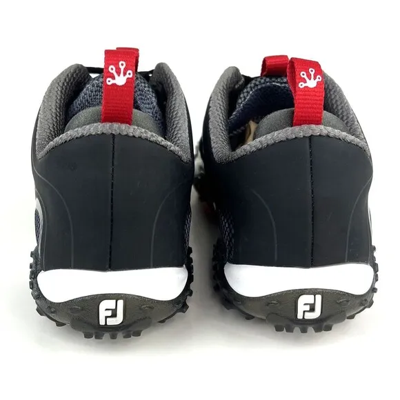 FootJoy Mens Size 8M FJ Freestyle Golf Shoes Flex Zone Black Gray 57333