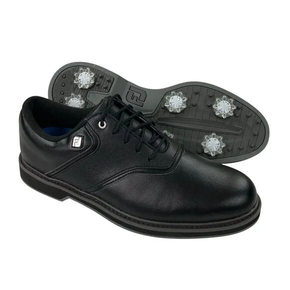 Footjoy Originals Golf Shoes Mens Size 8 M 57024 Black NEW
