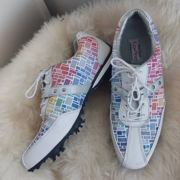 FootJoy Women's Golf Shoe - Mosaic Dream  Size 7.5 | Great Pre-owned Condition