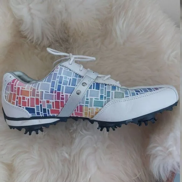 FootJoy Women's Golf Shoe - Mosaic Dream  Size 7.5 | Great Pre-owned Condition