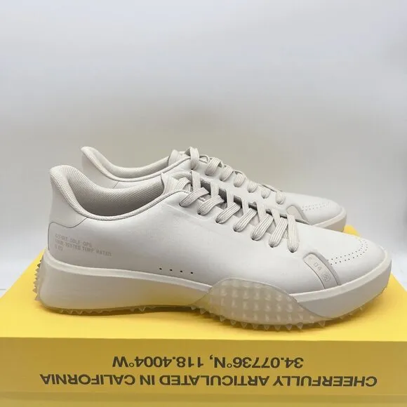 G FORE G.112 Men’s Golf Shoes ⛳ G4MF23EF104-STN SNOW / NIMBUS Leather EU 42 US 9