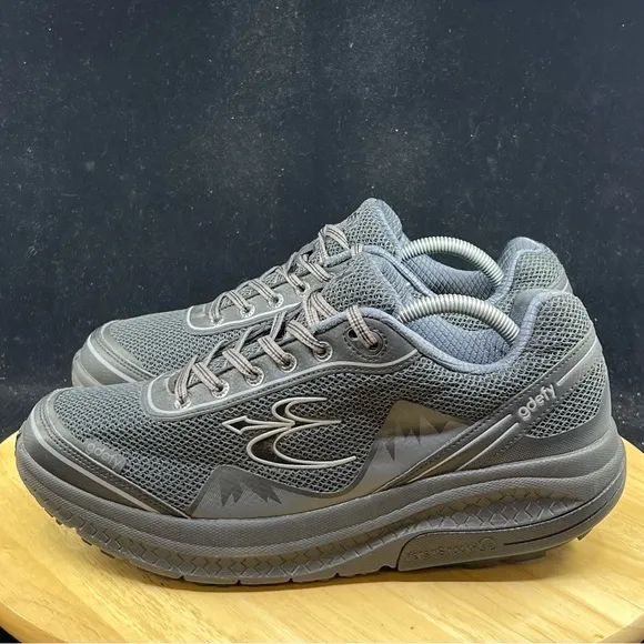 Gdefy Men's Size 10.5 Gravity Defyer Mighty Walk Shoe TB9024MBL-W Versoshock Tec