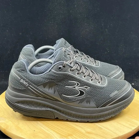 Gdefy Men's Size 10.5 Gravity Defyer Mighty Walk Shoe TB9024MBL-W Versoshock Tec