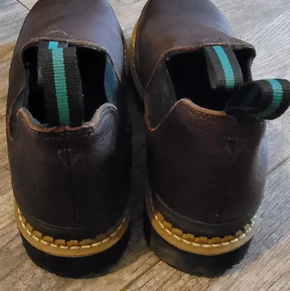 Georgia Boots Giant Romeo Brown Leather Oil Slip Resistant Shoes Soft Toe GR262