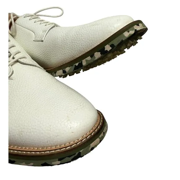 G/Fore Limited Edition Camo Gallivanter Golf Shoes - Snow/Olive Men's Sz. 11W