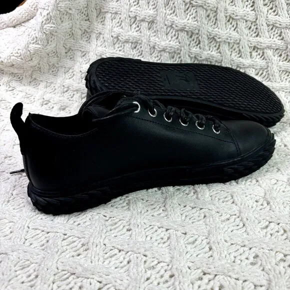 Giuseppe Zanotti Blabber $725 Low Top Sneaker Shoes Black Mens 44.5EU 11.5US NEW