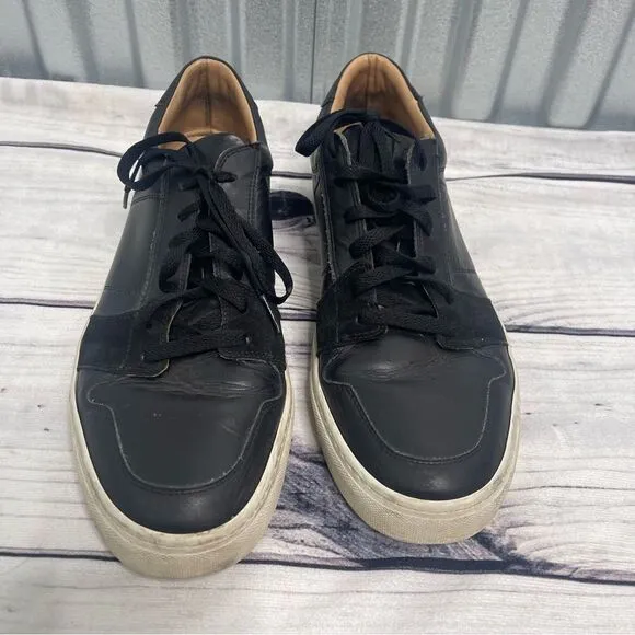 Great Brooklyn Men's Sneakers Shoes Size 13  Triple Black Made In Italy