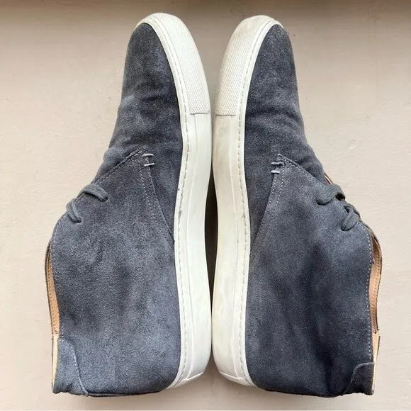 Greats Born In Brooklyn Royale Gray Suede Lace Up Chukka Boots Shoes Men's 10