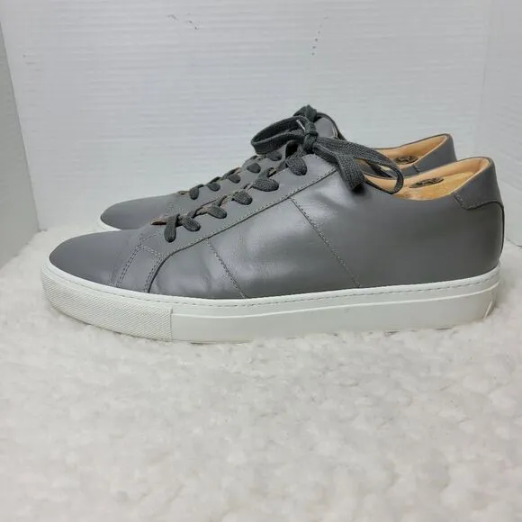 Greats Brooklyn Royal Men’s  Sneakers Size 14  Low Top Gray Leather Shoes Great
