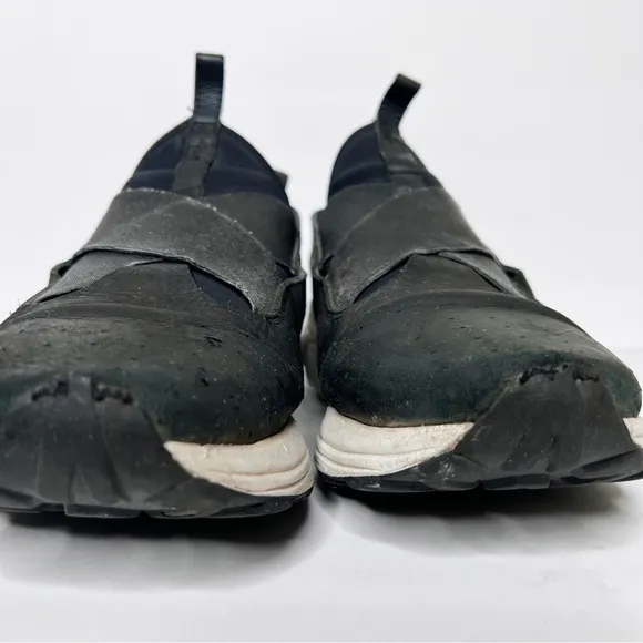 Guillermo Bravo Marquez Low Top Black Nubuck Leather Sneaker Size 10 Men’s 44