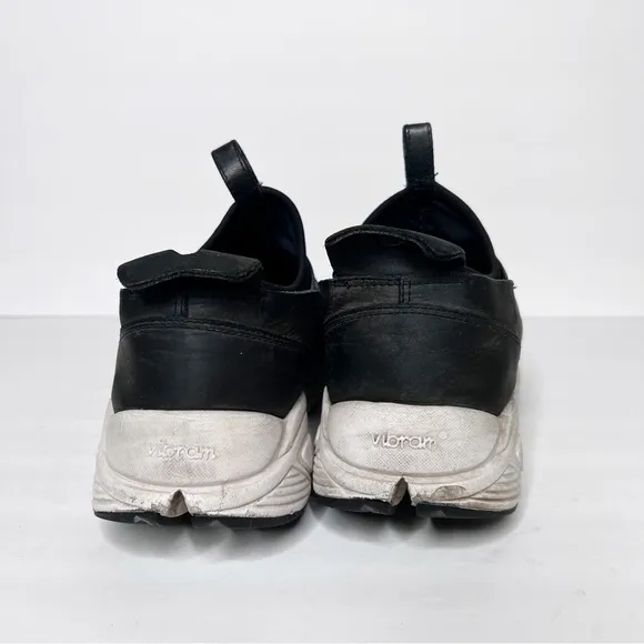 Guillermo Bravo Marquez Low Top Black Nubuck Leather Sneaker Size 10 Men’s 44
