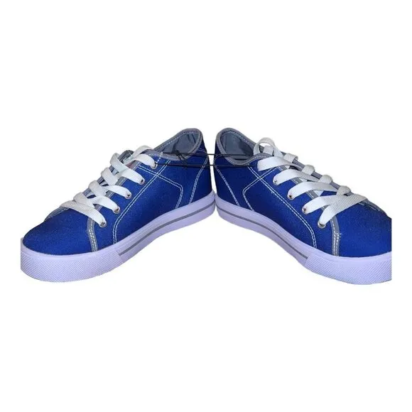 HEELYS Youth Blue Marvel AVENGERS Low Top Lace Up Wheeled Skate Shoes