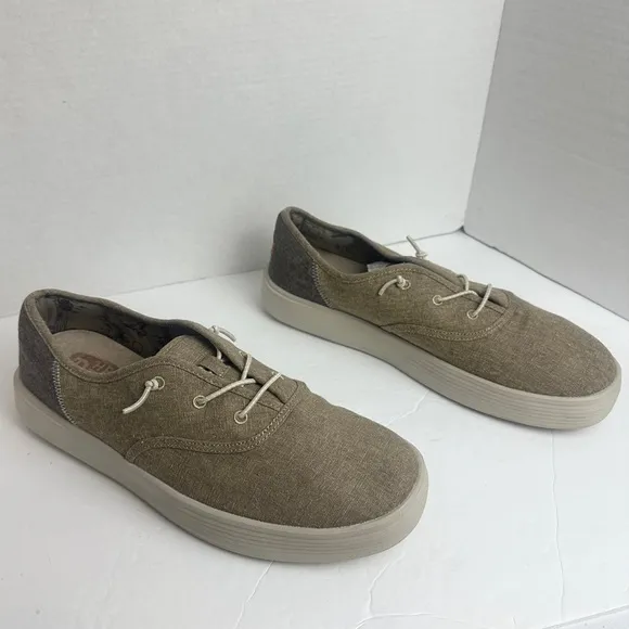 Hey Dude Conway Craft Sneakers Men's Size 11 Casual Lightweight Comfort Shoes