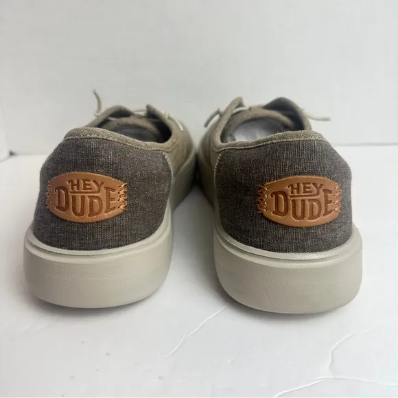Hey Dude Conway Craft Sneakers Men's Size 11 Casual Lightweight Comfort Shoes