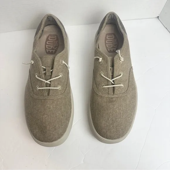 Hey Dude Conway Craft Sneakers Men's Size 11 Casual Lightweight Comfort Shoes